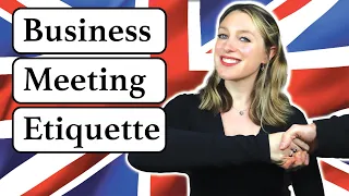 Business Meeting Conversation TIPS | Sound POLITE and PROFESSIONAL at work