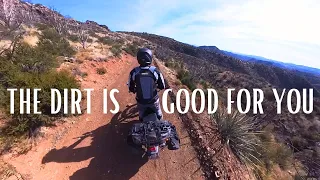 The Dirt Is Good For You - Riding Suzuki DR650