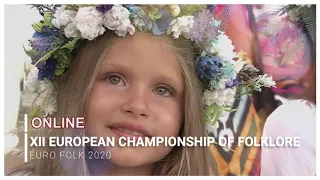 Оnline European Championship of folklore   Euro folk 2020   Promo