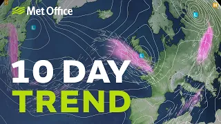 10 Day Trend – End of the dry spell? 28/04/21