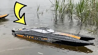 VOLANTEX RC ATOMIC BRUSHLESS BOAT -  GREAT BEGINNER BOAT!