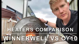 WINNERWELL VS CY10 HOTTUB POOL HEATERS PERFORMANCE COMPARISON