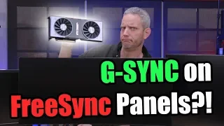 Freesync panels with NVIDIA G-Sync turned ON