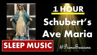 Schubert - Ave Maria – ONE (1) HOUR of Relaxing Piano and Choir Music | Sleep Music | Prayer Music