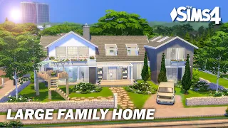 Large Family Home | No CC | Artworks | Stop Motion | Sims 4 Video