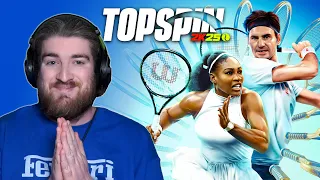 I PLAYED TOP SPIN 2K25 - EARLY GAMEPLAY & IMPRESSIONS...