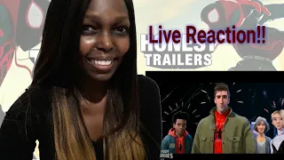 Reaction to Honest Trailers Spider-Man Into the Spider-Verse