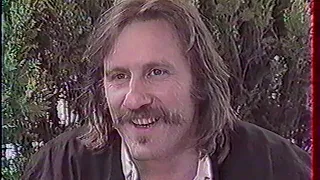 Gerard Depardieu   1989 05 12   Report in Cannes film festival