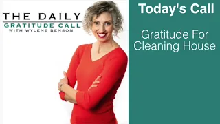 Gratitude for Cleaning House