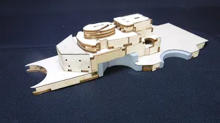 Amati 1:200 Scale Bismarck Part 8