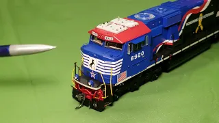Athearn Genesis NS SD60E #6920 'Honoring Our Veterans' Unit Review