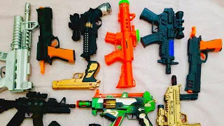 Unboxing NERF Assault Rifle, ShotGun, Sniper Rifle, AK47, Cowboy Pistol, Glock Pistol, 