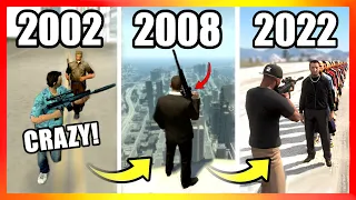 Evolution of SNIPER LOGIC in GTA Games (2001-2022)