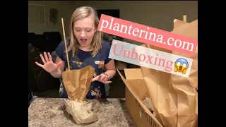 Planterina.com UNBOXING! My First Plant Mail