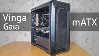 VINGA GAIA обзор на корпус micro atx для пк