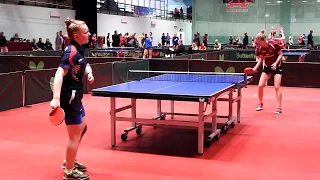 MOSCOW CHAMPIONSHIPS EMELYANOVA - RYAZANOVA FINAL DAY #tabletennis #настольныйтеннис