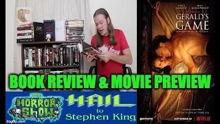 Stephen King GERALD'S GAME Book Review & Netflix Movie Preview - Hail To Stephen King EP31