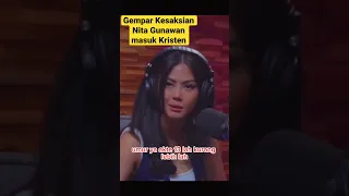 Gempar kesaksian Nita Gunawan pindah agama ke Kristen #renungan #shorts #kesaksian #mujizatitunyata