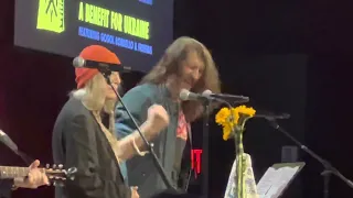 Patti Smith and Eugene Hutz, Benefit for Ukraine