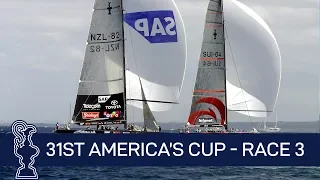 31st America's Cup Race 3 SUI vs. NZL | AMERICA'S CUP