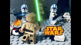 LEGO Star Wars Order 66 Operation Knightfall Jedi Hunt (stop motion)