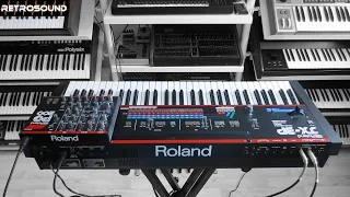 Roland JX-3P Analog Synthesizer (1983) 80s RetroSound Soundscapes