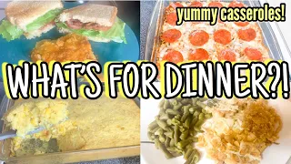 What's For Dinner? | 4 Easy Casserole Recipes | Easy Weeknight Dinners | Family Meals of the Week