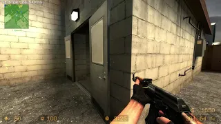 Counter Strike : Source - Nuke - Gameplay "CT Forces" (with bots) No Commentary