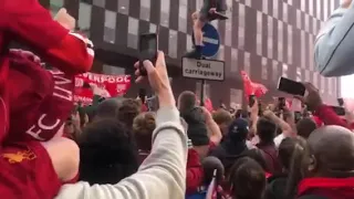 Champions of Europe bring the trophy home to Liverpool!!!!