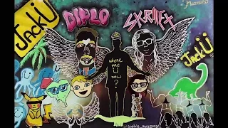 REVERSE: Skrillex & Diplo ft. Justin Bieber - Where Are Ü Now (Reversed / Backwards)