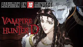 🎃 Vampire Hunter D | Resumen en 10 Minutos (más o menos)