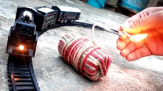 Railking Train Experiment | Railking vs EXPLOSION | Diwali Experiment 💣💥#railking #centytoy #train