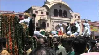 Jaipur Maharaja Funeral Procession