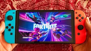 Fortnite Chapter 5 Season 2 Nintendo Switch OLED Gameplay!