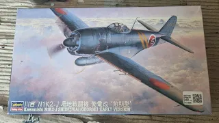 Building Hasegawa's 1:48 Kawanishi N1K2-J "Shiden Kai" (Naoshi Kanno)/Full Build