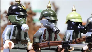 WW1 battle DEAD MEN ATTACK - history brick film, ww1 battle for Osowiec fortress (Revised Version)