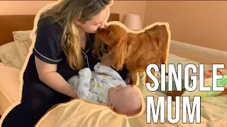 Morning Routine as a Single Mum | With a 4 Month Old Baby