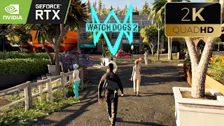 Exploring and Driving on San Francisco // Watch Dogs 2 PC GAMEPLAY 2023 RTX