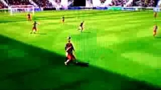 GOAL FROM HALFWAY FIFA 09