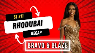 RHODubai Real Housewives of Dubai Season 1 Episode 11 Salty Waters RECAP & love for CHANEL AYAN