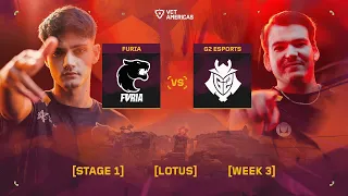 FURIA vs G2 Esports - VCT Americas Stage 1 - W3D3 - Map 1