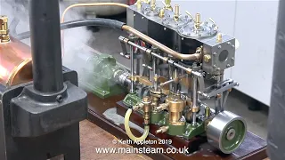 A STUART MODELS TRIPLE EXPANSION ENGINE - PART #3