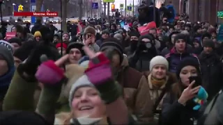 Election Boycott Protests Throughout Russia, Opposition Leader Arrested