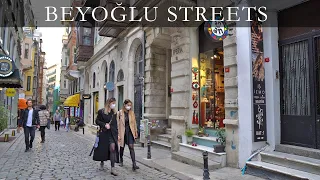 Colorful Streets in Istanbul Beyoglu