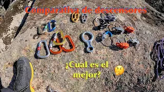 Descensores para Alpinismo. Cual es mejor? 🤔