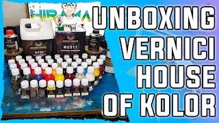 House of Kolor: ecco l'unboxing dell'anno con una valanga di prodotti