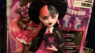 MONSTER HIGH CORE REFRESH DRACULAURA DOLL REVIEW AND UNBOXING