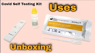 CoviSelf Testing Kit Unboxing || how to use CoviSelf test kit