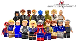 LEGO The Amazing Spider-Man 1& 2 How To Build All Main Characters