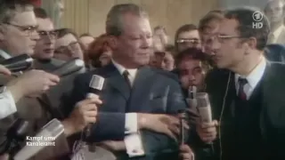 Willy Brandt Interview Wahlabend 1969